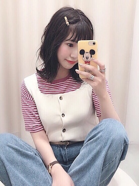 ま つ ゆ か ◡̈*さん（レディース・167cm）の夏コーディネート