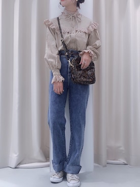 ま つ ゆ か ◡̈*さん（レディース・167cm）の秋コーディネート