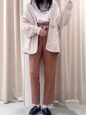 ま つ ゆ か ◡̈*さん（レディース・167cm）の秋コーディネート