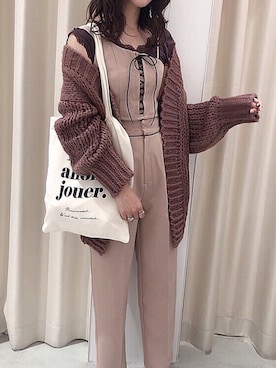 ま つ ゆ か ◡̈*さん（レディース・167cm）の秋コーディネート