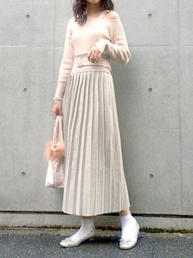 ま つ ゆ か ◡̈*さん（レディース・167cm）の秋コーディネート