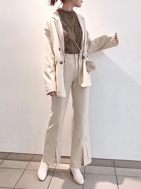 ま つ ゆ か ◡̈*さん（レディース・167cm）の冬コーディネート