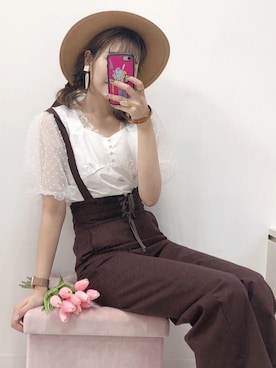 ま つ ゆ か ◡̈*さん（レディース・167cm）の春コーディネート