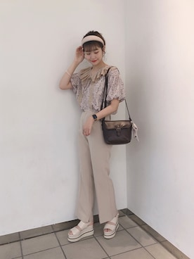 ま つ ゆ か ◡̈*さん(レディース・167cm)の夏コーディネート