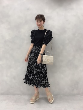 ま つ ゆ か ◡̈*さん（レディース・167cm）の夏コーディネート