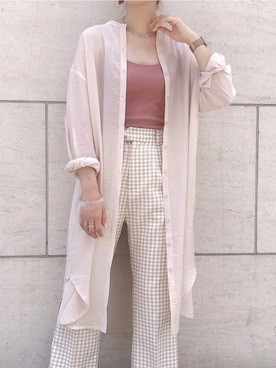 ま つ ゆ か ◡̈*さん（レディース・167cm）の夏コーディネート