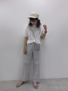 ま つ ゆ か ◡̈*さん(レディース・167cm)の夏コーディネート