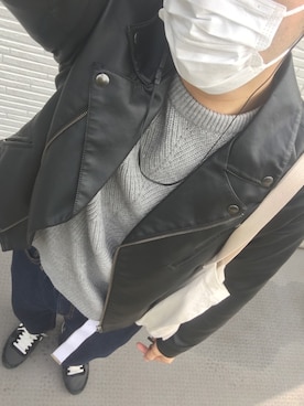 ユウトさん(メンズ・176cm)の冬コーディネート