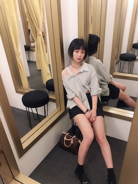 Liiiさん（レディース・160cm）の夏コーディネート