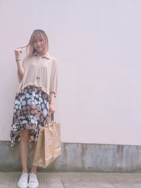 「Envol Avec Ning」｜Liiiさん（レディース・160cm）の秋コーディネート