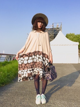 「Envol Avec Ning」｜Liiiさん（レディース・160cm）の春コーディネート