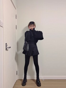 「shushu/tong」｜Liiiさん（レディース・160cm）の冬コーディネート