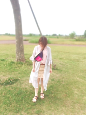 risaaさん（レディース・155cm）の春コーディネート