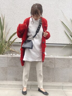 江本るり恵さん（レディース・153cm）の秋コーディネート