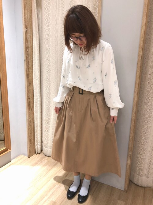 Miharu Earth Music Ecology Earth Music Ecologyのシャツ ブラウスを使ったコーディネート Wear