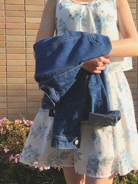 「Sunnyday」｜「アイテム（ジャケット/アウター）」を使った、Rei☺︎*さん（レディース・156cm）の夏コーディネート