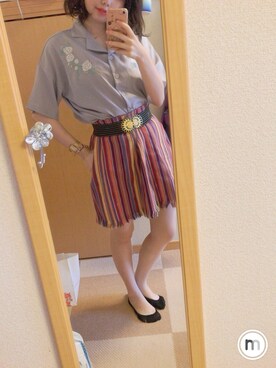 Kazunaさん（レディース・164cm）の夏コーディネート