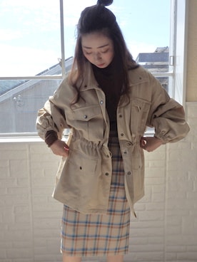 「ハイネックトップス」｜favoriさん（レディース・155cm）の秋コーディネート