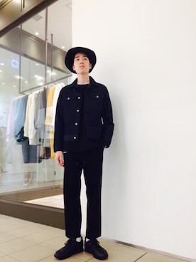 「高松」｜Tatsuma Omineさん（メンズ・178cm）の秋コーディネート