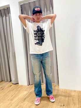 「でにむ」｜「アイテム（スリッポン）」を使った、shoei1210さん（メンズ・178cm）の春コーディネート