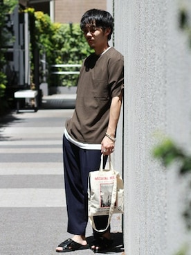 oyamaさん（メンズ・175cm）の春コーディネート