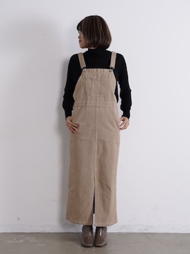 「アントマリーズ」｜「アイテム（ワンピース）」を使った、tamaruさん（レディース・155cm）の秋コーディネート