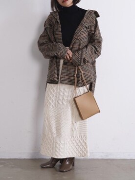 「CPOシャツ」｜tamaruさん（レディース・155cm）の秋コーディネート