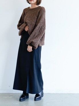 tamaruさん(レディース・155cm)の冬コーディネート