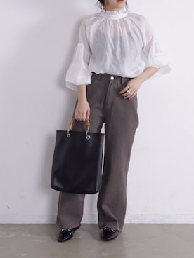 tamaruさん（レディース・155cm）の冬コーディネート