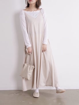 「アイテム（パンプス）」を使った、tamaruさん（レディース・155cm・20代）の春コーディネート