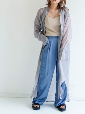 「CFT.（シフト）のアイテム」を使った、tamaruさん（レディース・155cm）の夏コーディネート