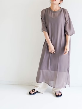 「CFT.（シフト）のアイテム」を使った、tamaruさん（レディース・155cm）の夏コーディネート