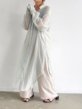 tamaruさん（レディース・155cm）の夏コーディネート