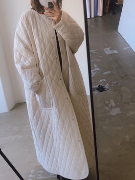 「Libra Cue（リブラ キュー）のアイテム（ジャケット/アウター）」を使った、tamaruさん（レディース・155cm）の冬コーディネート