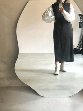 tamaruさん（レディース・155cm）の秋コーディネート