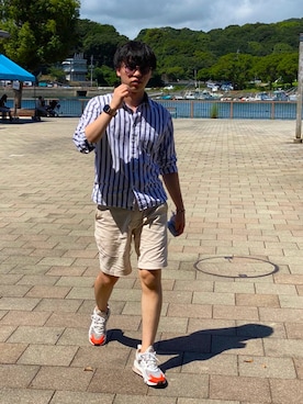 「マスク必須」｜seiyaさん（メンズ・173cm）の秋コーディネート