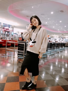 ニ コ ル Nicole さん（レディース・156cm）の秋コーディネート