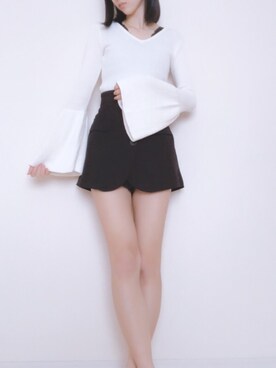 「EGOIST（エゴイスト）のアイテム（ニット/セーター）」を使った、mukaiyamaさん（レディース・165cm）の冬コーディネート