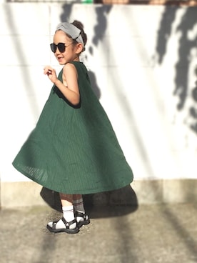 𓇼yuchico𓇼さん（キッズ・110cm）の夏コーディネート