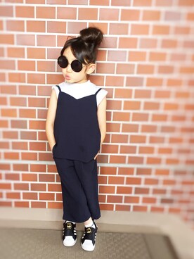 𓇼yuchico𓇼さん（キッズ・110cm）の夏コーディネート