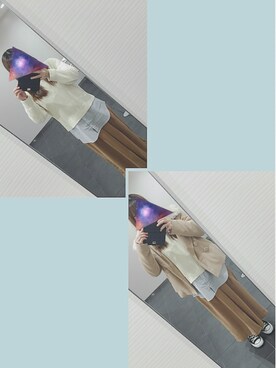 **kஐ **さん（レディース・149cm）の冬コーディネート