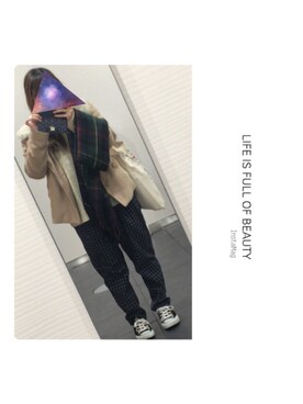 **kஐ **さん（レディース・149cm）の冬コーディネート