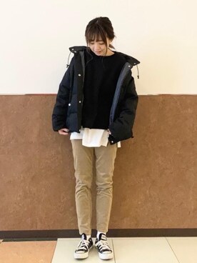 「コーデュロイの季節到来！」｜coen ゆいさん（レディース・160cm）の秋コーディネート