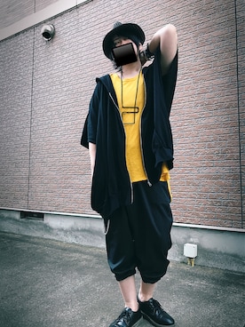 「チャイハネ（チャイハネ）のアイテム（タンクトップ）」を使った、chi-さん（メンズ・168cm）の夏コーディネート