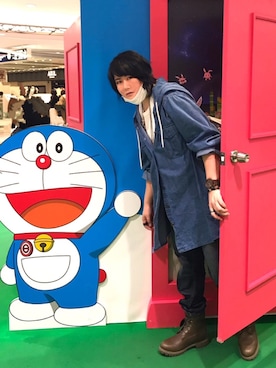 「osharewalker（オシャレウォーカー）のアイテム（バッグ）」を使った、chi-さん（メンズ・168cm）の春コーディネート
