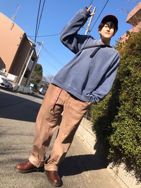 「Ground Y（グラウンドワイ）のアイテム（キーケース/キーアクセサリー）」を使った、chi-さん（メンズ・168cm）の春コーディネート
