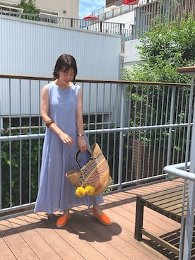 鈴木さん(レディース・161cm)の夏コーディネート