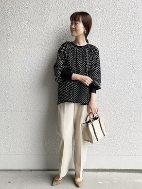 鈴木さん（レディース・161cm）の冬コーディネート