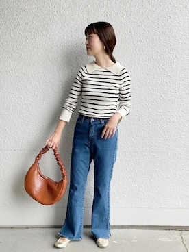 鈴木さん(レディース・161cm)の冬コーディネート