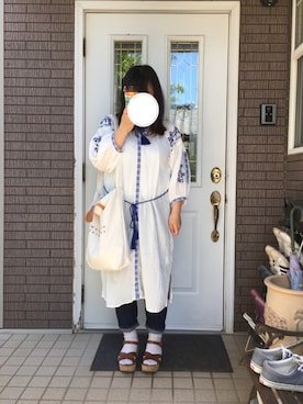 まるこ○*さん（レディース・151cm）の夏コーディネート